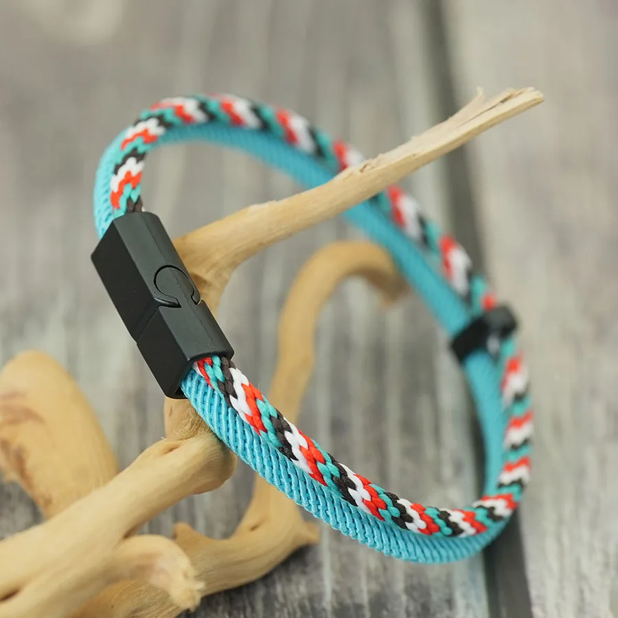 Men Ethnic String Charm Bracelet 5 Colors