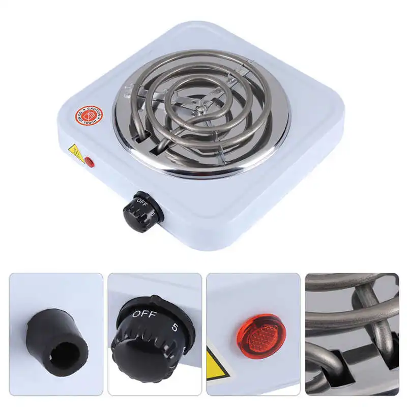 220V 1000W Electric Stove Burner Kitchen Coffee Heater Hotplate Cooking Appliances Portable Coffee Tea Maker