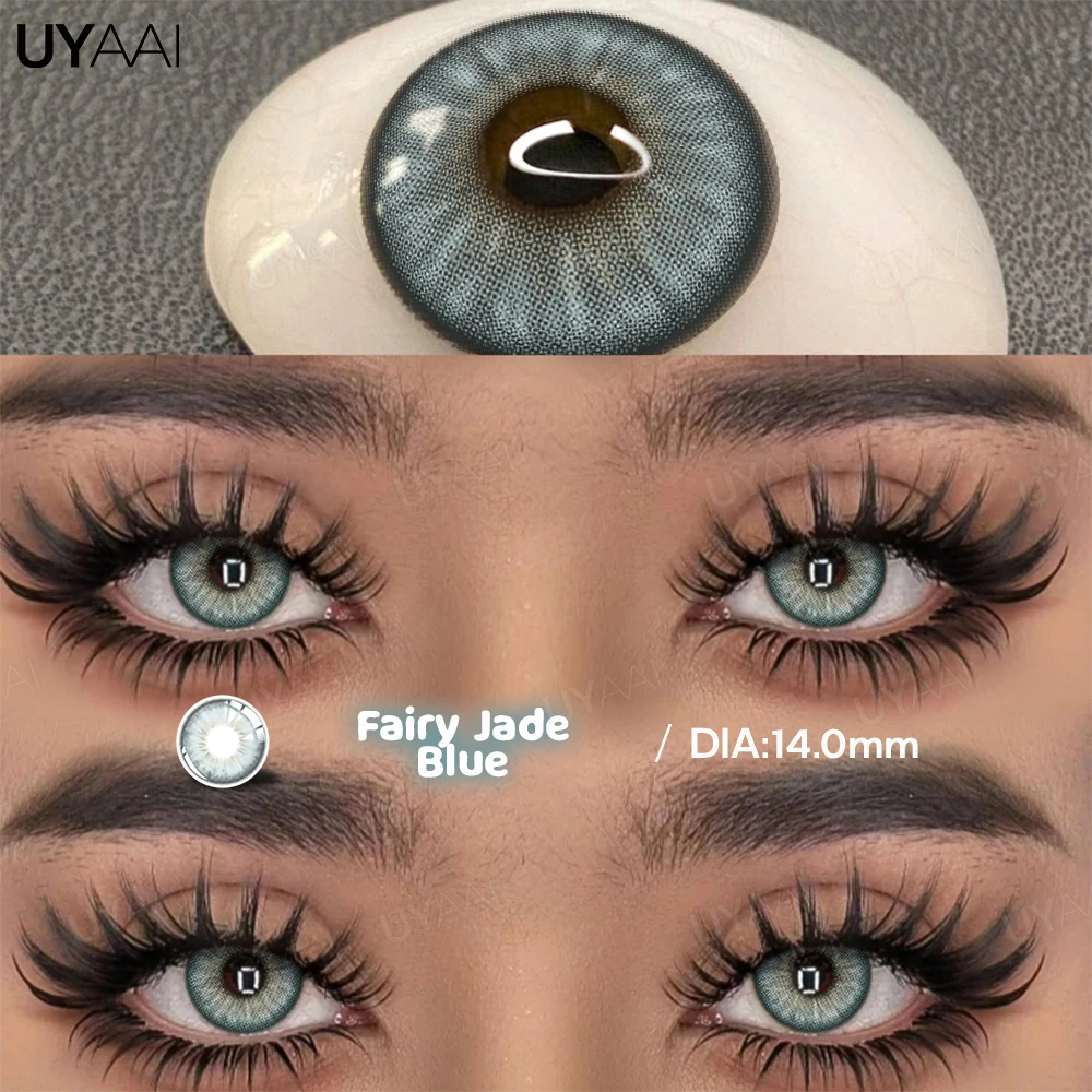 Vibrant Green Colored Contact Lenses - Natural Look