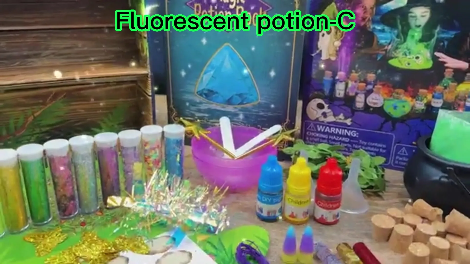 キッズ用ポーションメイキングキット ハロウィン | 幼児向けサイエンス