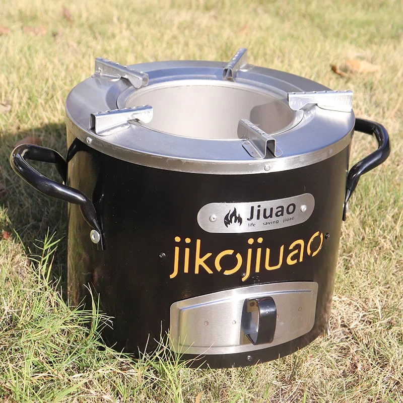 

Stainless Steel Household Firewood Stove Cooking Firewood Stove Multifunctional Picnic Stoves
