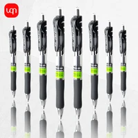 3/6pcs black ink gel pen, 0.7mm quick dry writing smooth school office and home stationery for back-to-school season 1