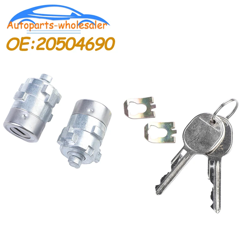 Door Lock Cylinder Set w/Key 20504690 12398559 20498261 Pontiac Fiero 1984-1988