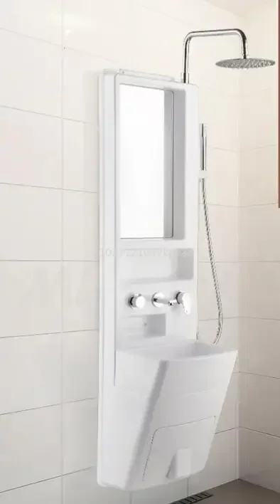 

Toilet Condole Belt Double Shower Faucet The Bathroom Ark Combination Lens Ark. Wash The Sink..
