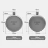 Tomshoo 150ml/180ml Titanium Flask with Funnel Alcohol Whisky Wine Flask for Outdoor Camping Hiking Backpacking Travel Picnic 3