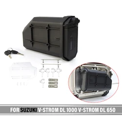 For SUZUKI V-Strom DL 1000 V-Strom DL 650 Motorcycle Toolbox Tool Box Waterproof Side Decorative Box