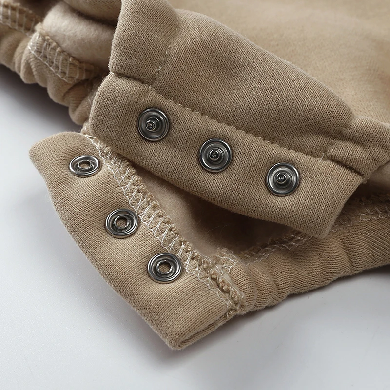 2026 Baby Jungen Mädchen Weihnachts-Strampler-Set Neugeborenen-Bodys mit süßer Mütze, Stickerei, Cartoon, Langarm-Overall für 3-24 Monate – Detail 12