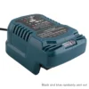 Replace for Makita 18V Mini Charger DC18RC Replace Charger for Makita Lithium Batteries BL1860 BL1450 BL1830 EU Plug 3