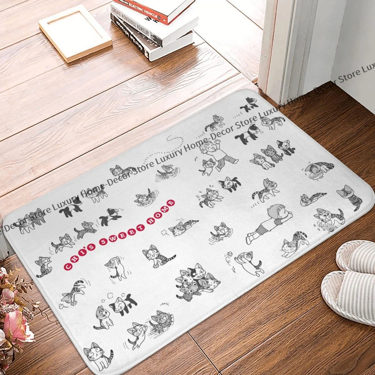 Zerbino Antiscivolo Chis Sweet Home Chi The Cat Bath Kitchen Mat Tappeto Di Benvenuto Home Modern Decor