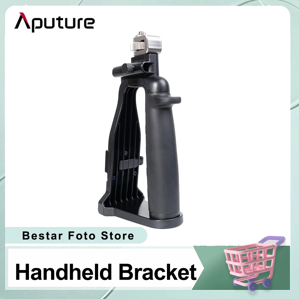 Aputure Amaran Handgrip V-mount Handheld Bracket for Amaran COB 60d COB 60x Video Light Camera Studio Photography Accessories