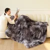 Four Seasons Universal Dormitory New Small Blanket Nordic Style Net Red Polyester Crystal Velvet Sofa Blanket Tie-dye Blanket 5