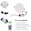 RGB LED Downlight AC 10W/15W Ceiling Light AC 110V 220V Dimmable Downlight Recessed Led Spot Lamp With IR Remote Control Lamp 2