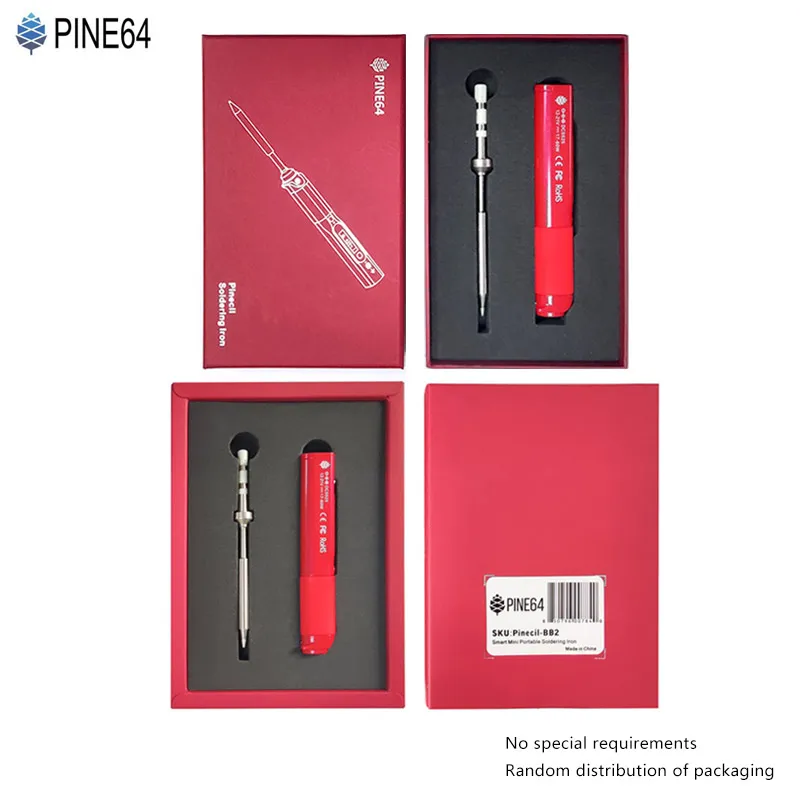 Pine64 Intelligent Portable Mini Smart Soldering Iron With Type-c to Usb C Silicon Power Charging Cable For Pinecil-bb2 hot stapler plastic welder