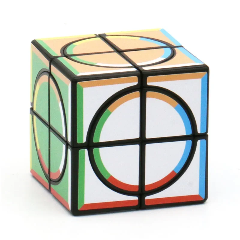 Super 2x2 Cube Calvin's Puzzle Enhanced Magic Cube Shaped Band Puzzle Toy 2x2x2 Speed Cube Fidget Toys Packing Cubes