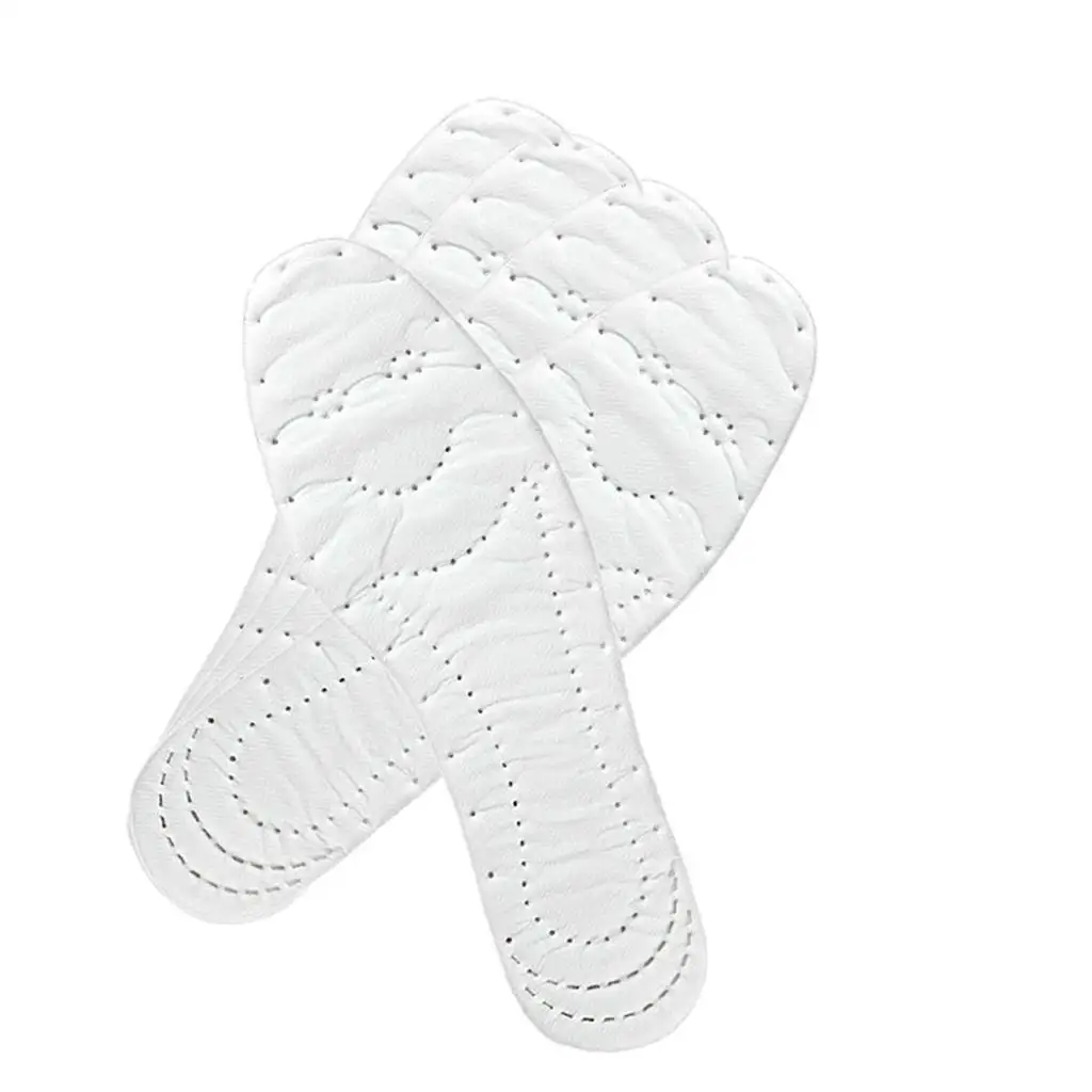 

5 Pair Breathable Thickened Sweat Absorbing Disposable Shoe-pad Insole 43-44