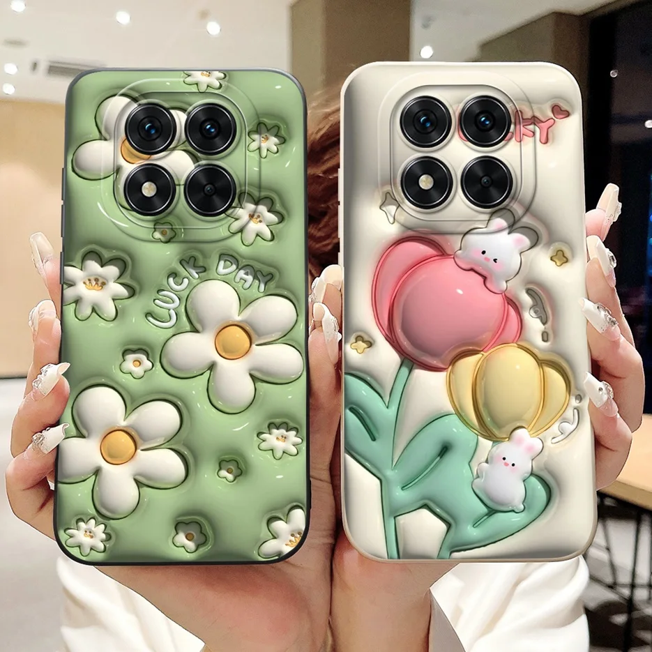 Cute Fashion Painted Soft TPU Phone Case - Stylish Protective Cover