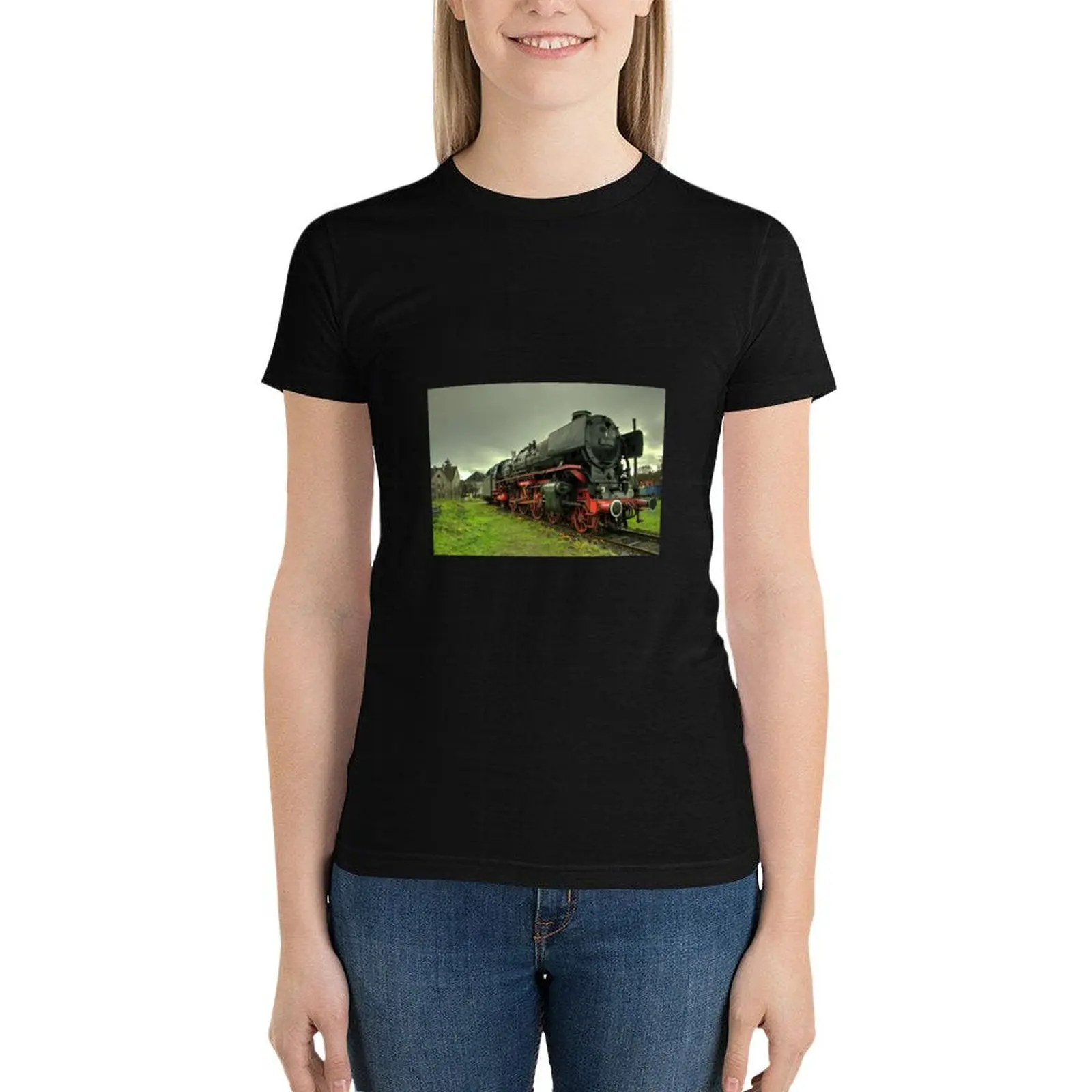 

DB Pacific T-Shirt vintage clothes female tops for Women