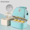 Mummy Diaper Backpack Baby Milk Food Storage Thermal Bags Warmer with Feeding Bottle Thermal Keeps Drinks Cool Travel Backpack 1