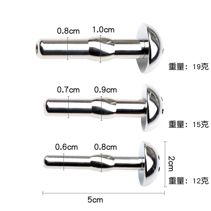 Urethral Plug Dilator Penis Sounds Masturbators Sex Toys For Men Urethral Stimulator Hollow Penis Plug New Horse Eye Wand