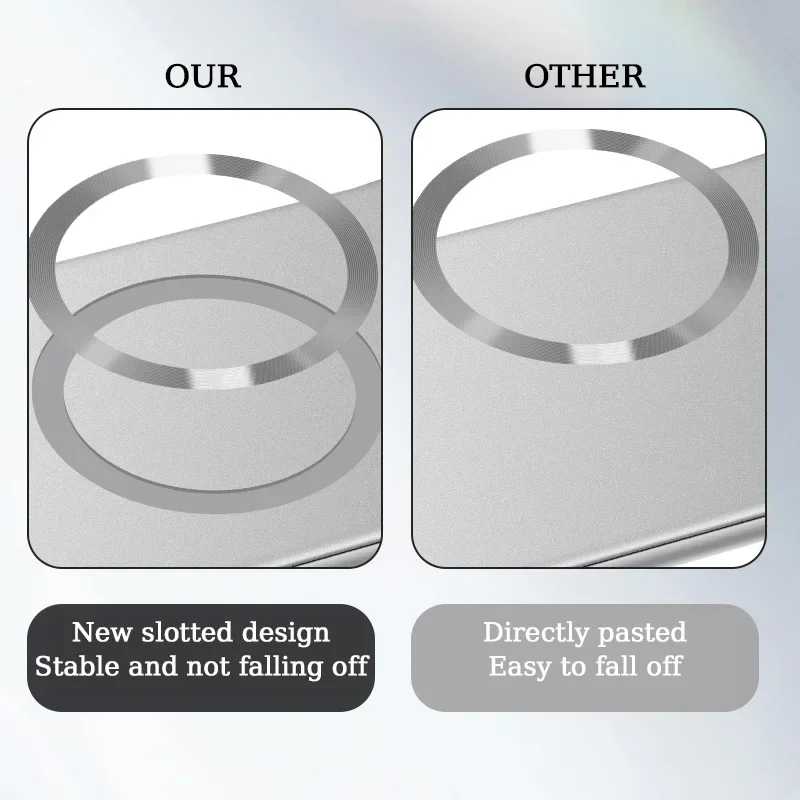 Luxury Ultra-Thin Metallic Frameless Magnetic Case with Magsafe and Shockproof Protection