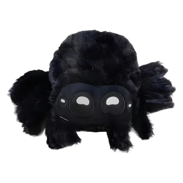 Lucas Friend Spider Plush Toy Kawaii Black White Spider Doll Home Decoration Pillow Soft Stuffed Halloween Gifts Toy for Kids 6 Lucas Friend Spider Plush Toy Kawaii Black White Spider Doll Home Decoration Pillow Soft Stuffed Halloween Gifts Toy for Kids 6