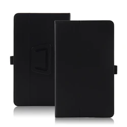 Premium Magnetic PU Leather Tablet Case with Hand Strap and Folding Stand - 8.68 for IPlay 60 Mini 8.68IN (Black)