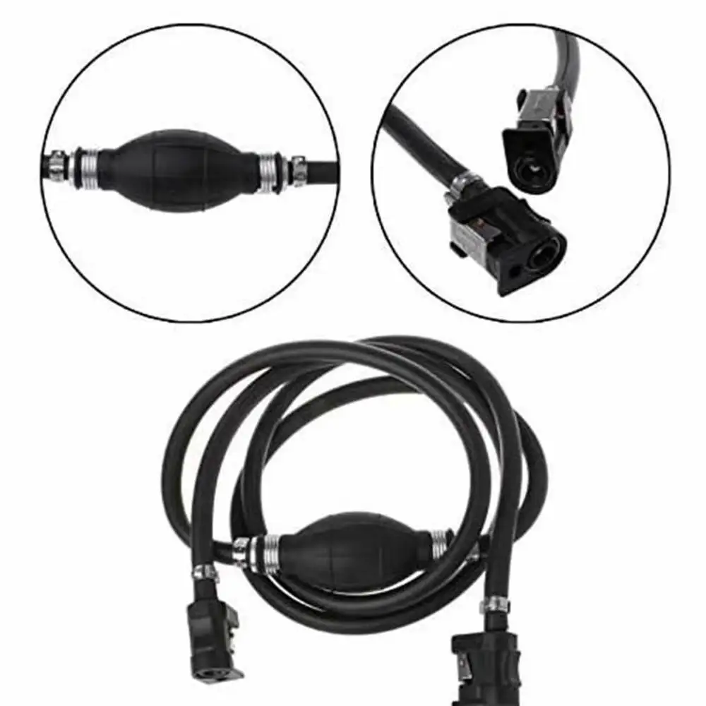 Fuel Line Hose 5/16'' Hose Barbs Rubber Outboard Boat Motor Fuel Tank Connector Set for Yamaha/Mariner/Johnson 4 CV-200 CV