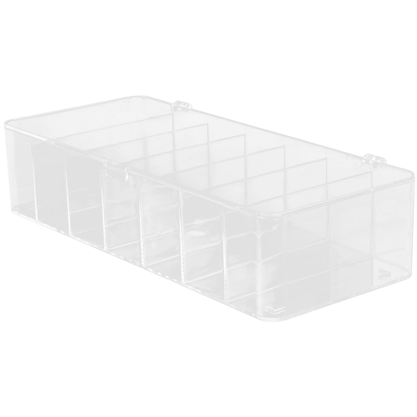 Airtight Container Office Coffee Bag Box Organizer Acrylic Sugar Packets Storage Bin