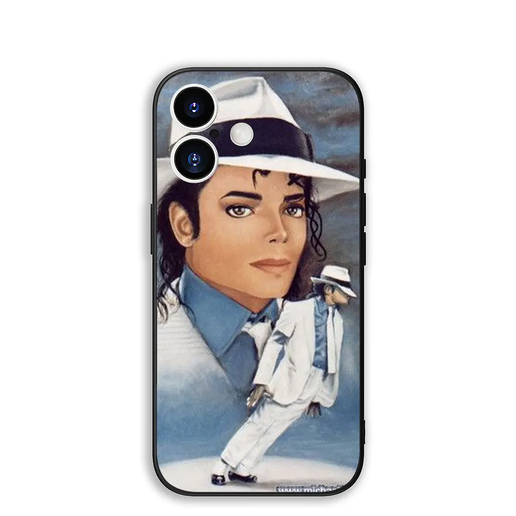 Stylish Protective Phone Case with Iconic Poster Design