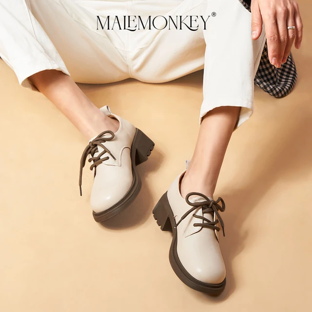 Cow Leather Oxford Shoes for Women: The Perfect Blend of Style and Comfort