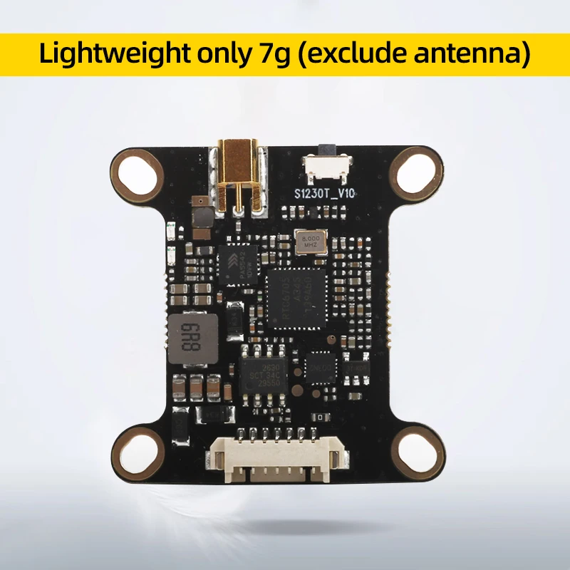 5.8GHz FPV VTX 1W/1.6W/2W Wireless Image Video Transmitter 5.8G 48CH 1000/1600/2000mW 2-6S For Long Range RC Airplane FPV Drone 3