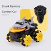 2.4Ghz Multi-Person Competitive Remote Control Stunt Car 3D Rotate One Click Demo Auto Attack Blade Battle RC Drift Animal Car 6
