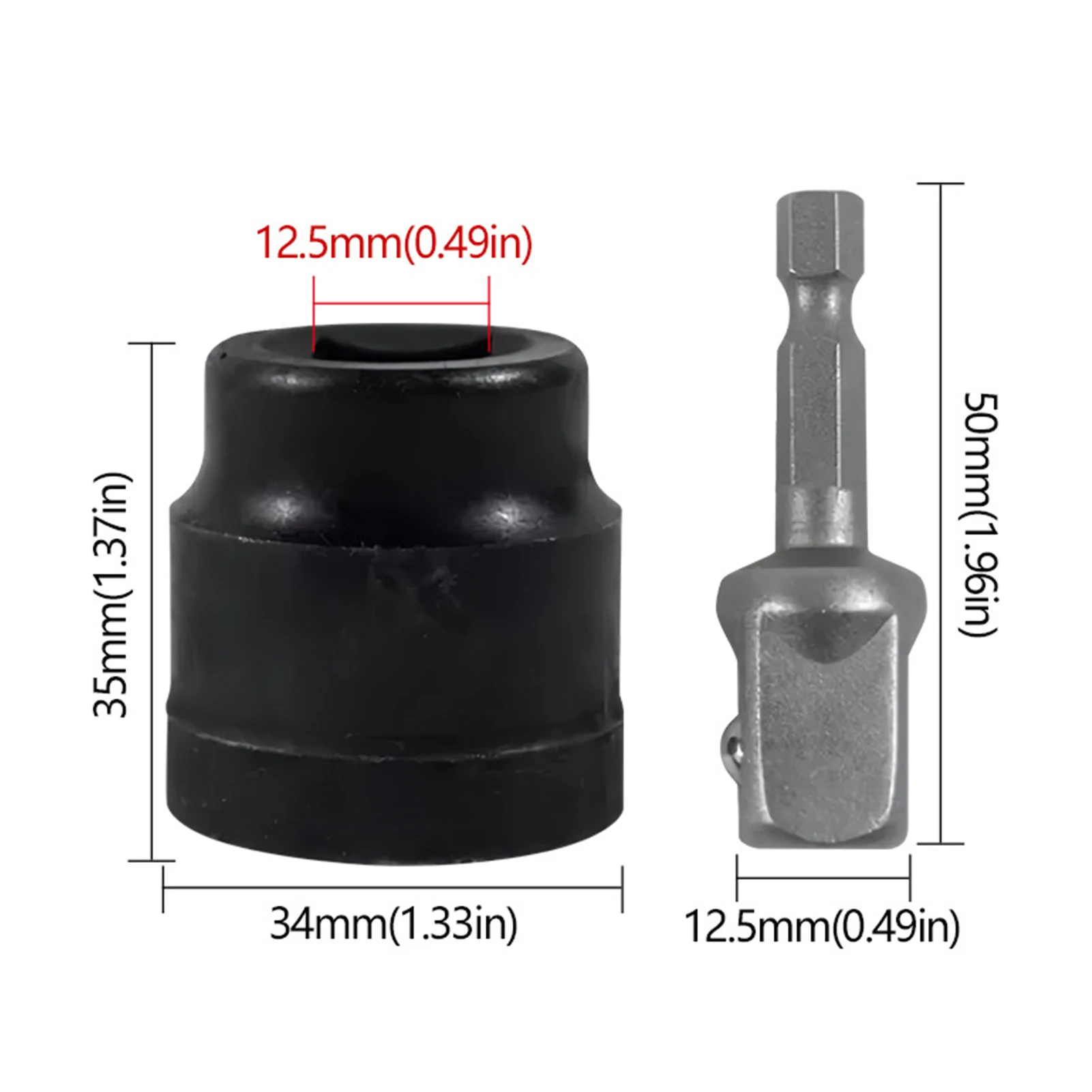 Auto Jack Socket Wrench Adapter