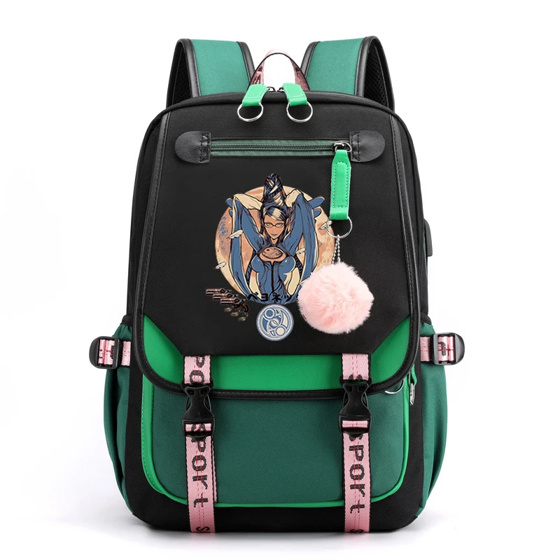 

Bayonetta Vintage Bagpack High Quality School Bags for Girls Kawaii Backpack Women Travel Laptop Bag Mochila Feminina Knapsack