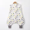 Sleeping Bag For Children 2-6T Baby Sleepwear Summer 28-32℃ Cool 100% Cotton Vest Sleepsack Kids Boys Girls Jumpsuits New 2