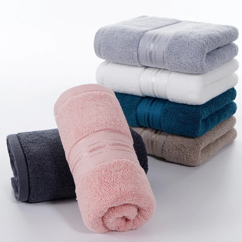 Thickened pure Cotton Bathroom Face Towel household bath towel soft and Quick absorbent  Quick Dry and non shedding adult towels 5