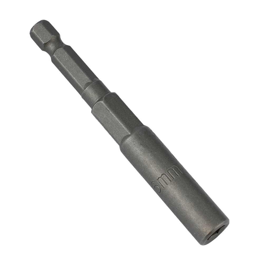 1PC Hex Buchse Hülse Düsen Mutter Fahrer 80mm HRC60 5,5mm-19mm Power Schraubendreher Griff Werkzeuge bohrer Schlagschrauber – Detail 15