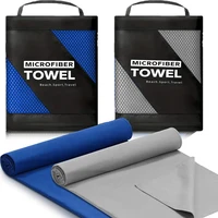 1-pcs  Quick drying microfibre towel Ultra compact soft travel towel for camping, gym, beach, swimming, yoga 1