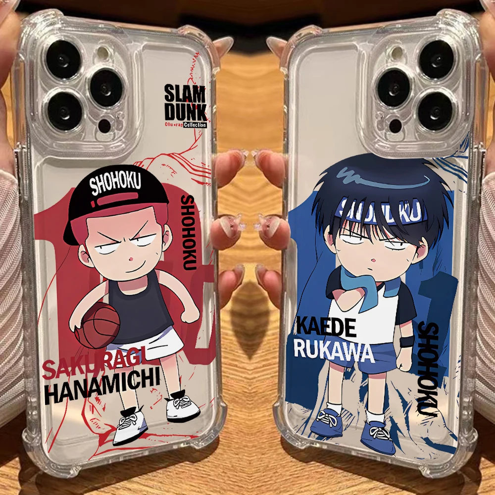 Hanamichi Kaede Slam Dunk Soft Thin Phone Case Cover
