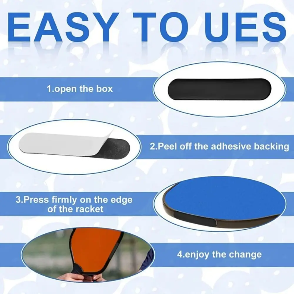 10Pcs Pickleball Weight Tapes Adhesive Weight Strips Pickleball Lead Tape Golf Weighted Tape Pickleball Paddle Tape 2