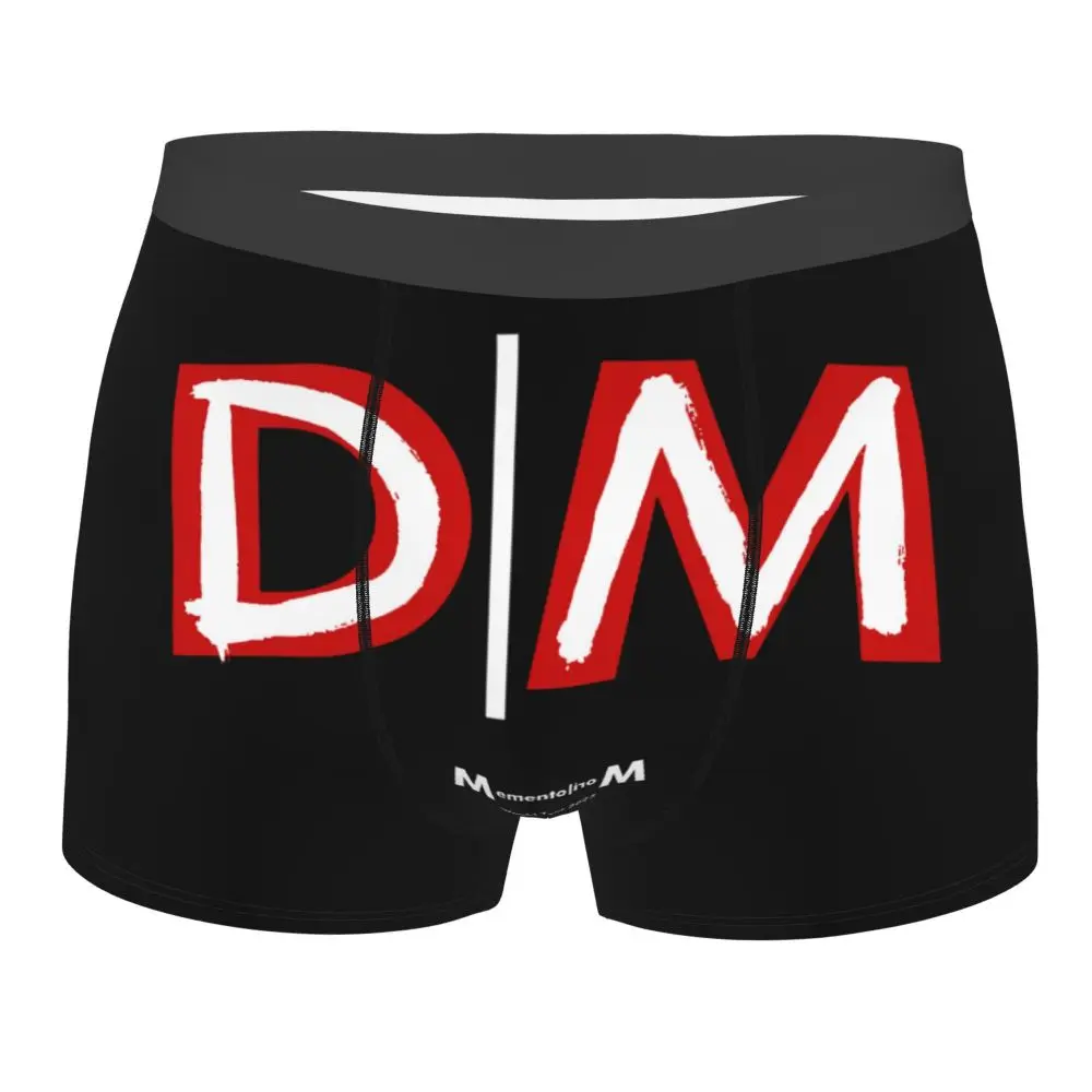 Custom Electronic Rock Depeche Cool Mode Boxers Shorts Men Briefs Underwear Cool Underpants