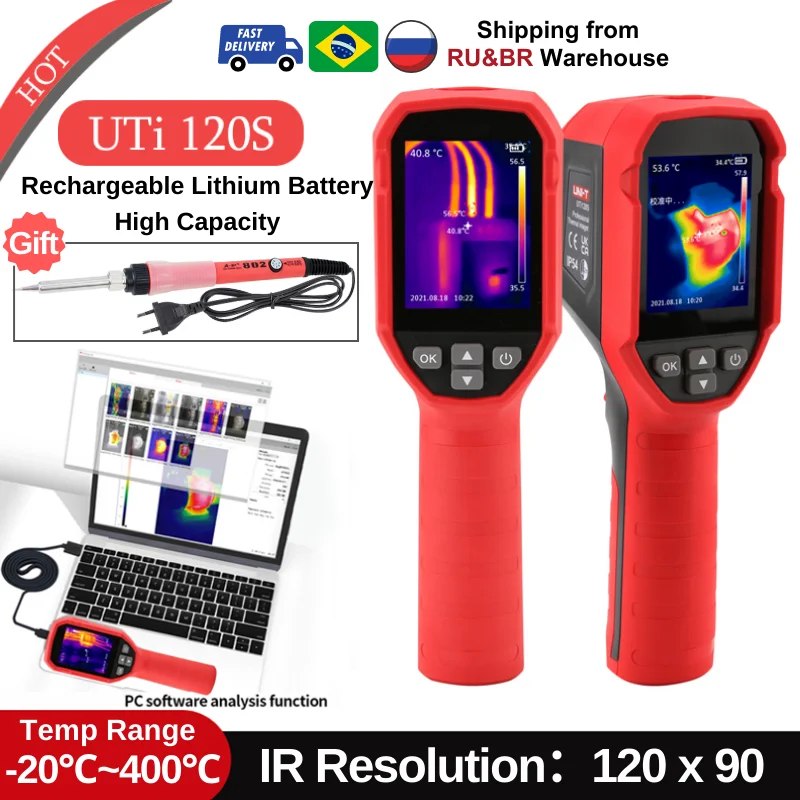 UNIT UTi120S Infrared Thermal Imager for Electronics PCB Circuit