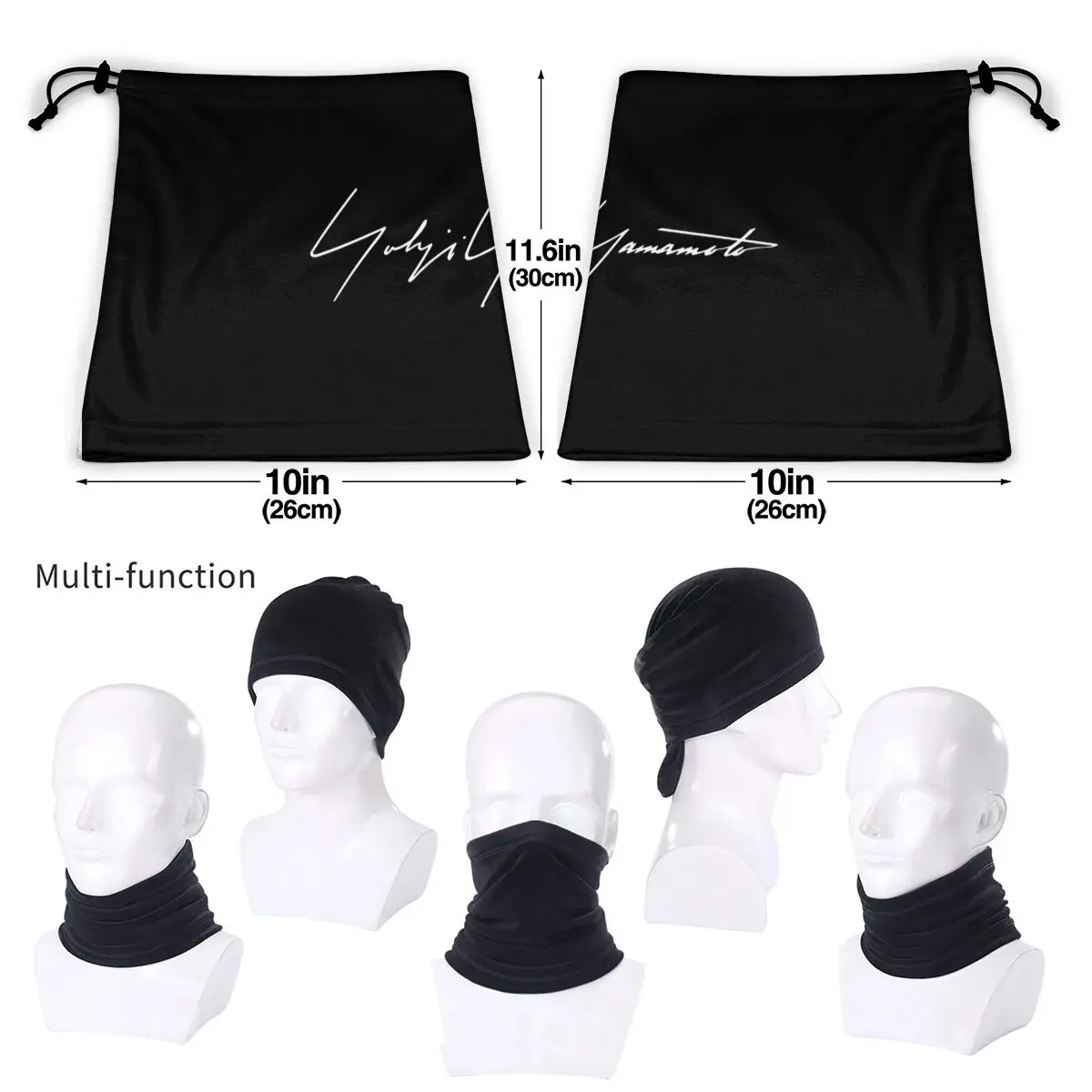 Рисунок 4 - Yohji Yamamoto автограф из микрофибры на шею