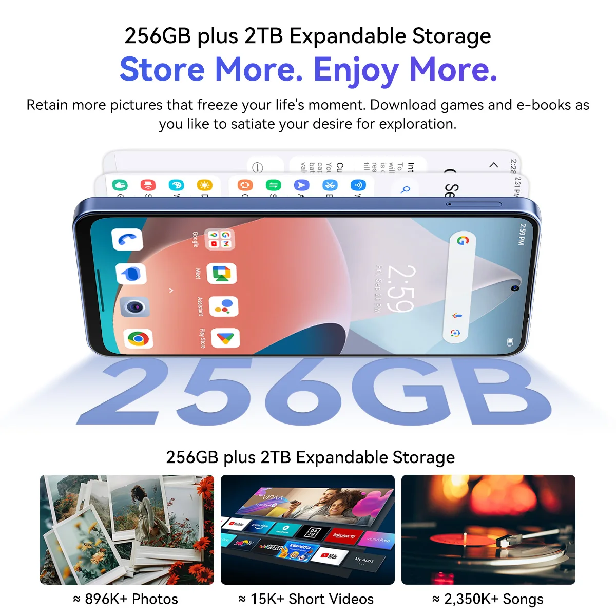 OSCAL TIGER 13 5G Smartphone 5000mAh, 6.67inch IPS Display, Unisoc T760,8GB+256GB, 50MP AI Camera, NFC Mobile Phone, Android 14