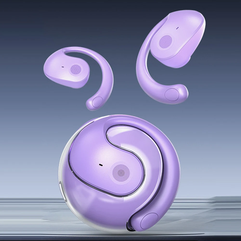 Translation earbuds positioned for detail view