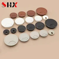 35 มม.50 มม.53 มม.60 มม.80 มม.เดสก์ท็อปรูฝาครอบคอมพิวเตอร์ Grommet Line กล่องโต๊ะสาย Fastener CABLE CLAMP BUCKLE Line 1