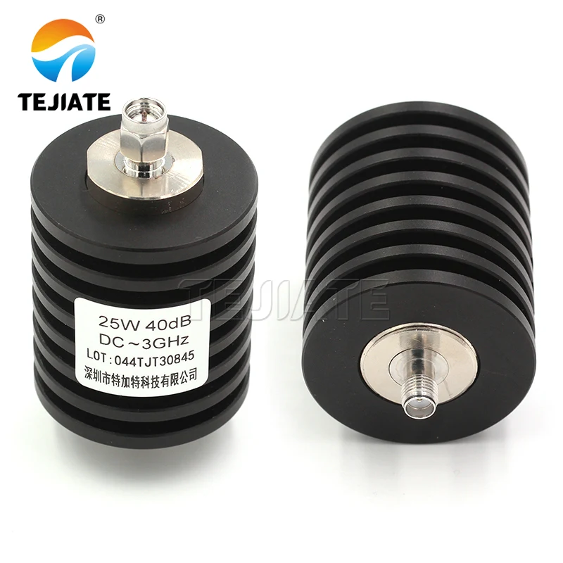 Atenuador Coaxial Masculino e Fêmea do rf Sma-jk 25w Dc3ghz 2db 3db 5db 10db 15db a 40db 1pc