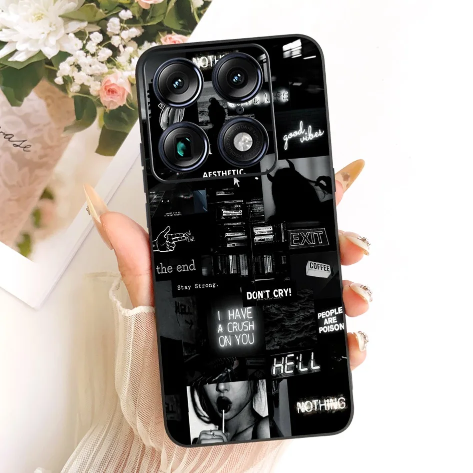 Floral Marble Soft Silicone Protective Case