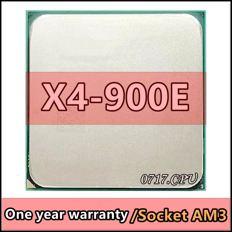 

X4 900e X4-900E 2.4 GHz Quad-Core CPU Processor HD900EOCK4DGI Socket AM3