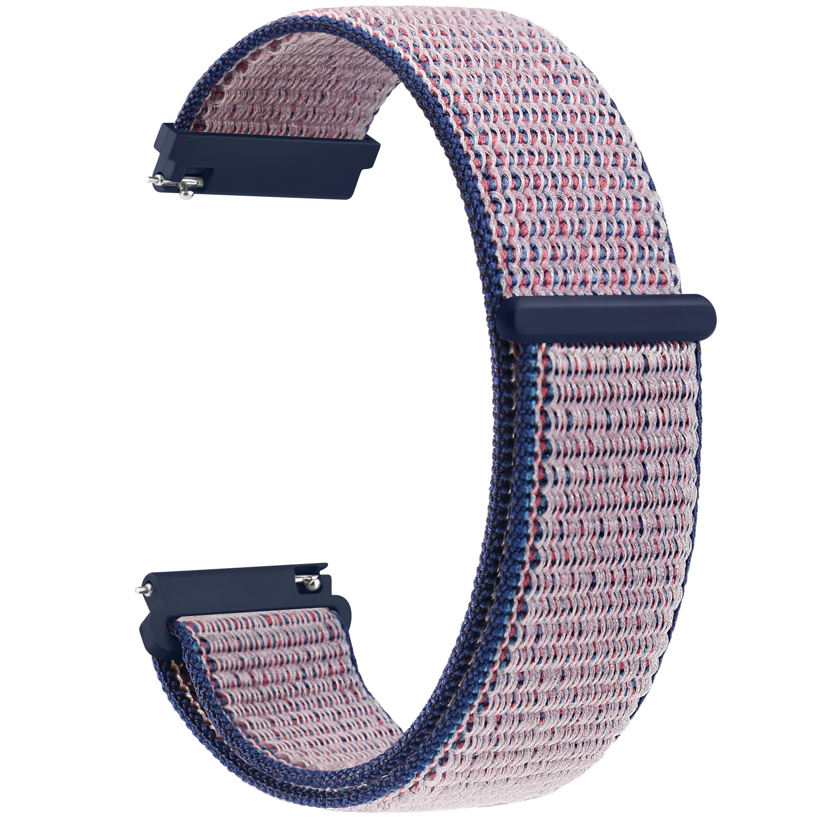 Versatile Nylon Strap for Smartwatches – 18/20/22mm Width, Multiple Colors Available